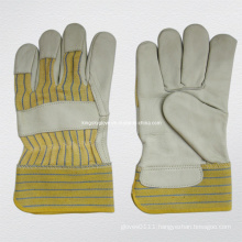 Cow Grain Leather Patched Palm Working Glove (3101.01)